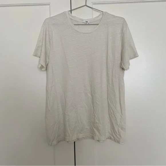 RE/DONE x Hanes The Classic Tee in Vintage White - Picture 5 of 7